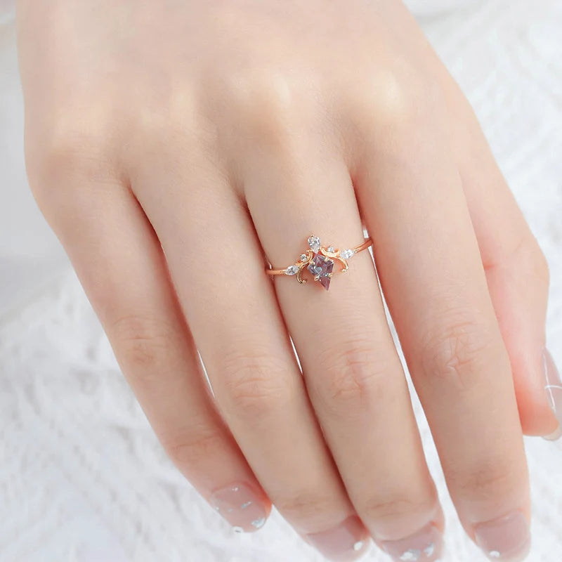 Princess Alexandrite Ring